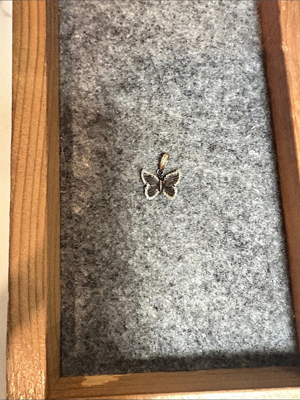 Shakti Butterfly 14k Diamond Pendant